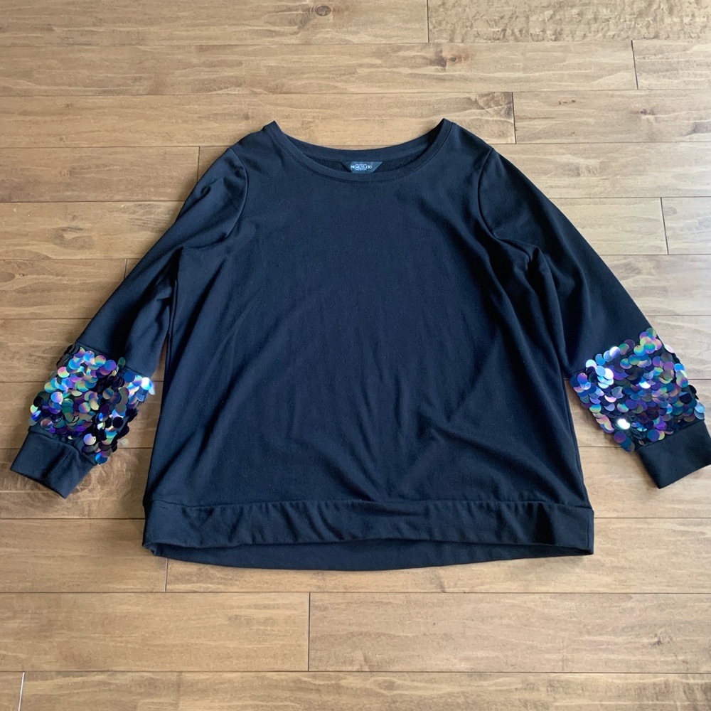 Blinged Out Sweatshirt! Dress it up!!